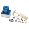 Edelbrock 174042 Fuel Pressure Regulator EFI 180 GPH 35-90 PSI -6 In/Out -6 Return Blue/Clear