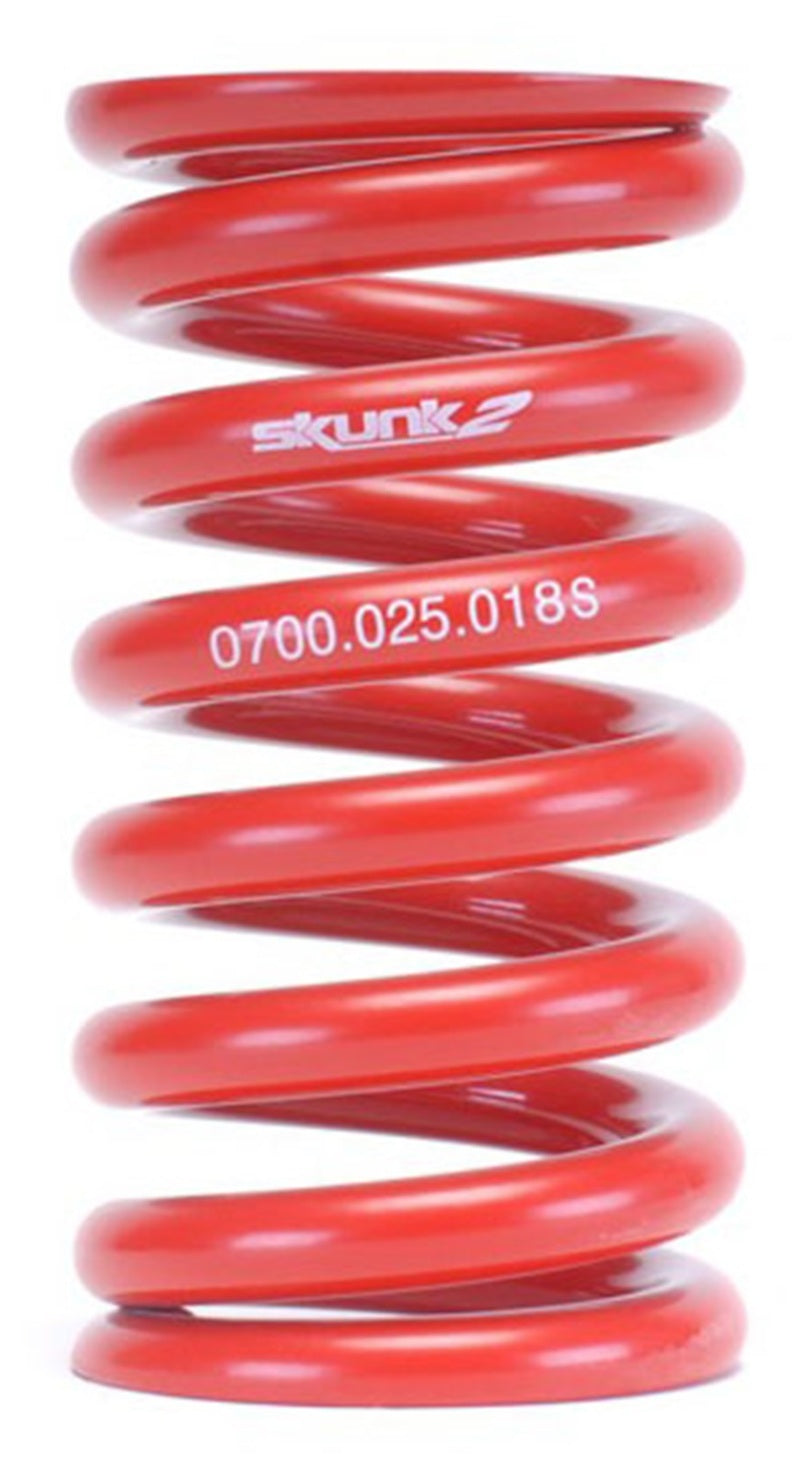 Skunk2 Racing 521-99-1040 Skunk2 Universal Race Spring (Straight) - 7 in.L - 2.5 in.ID - 18kg/mm (0700.250.018S)