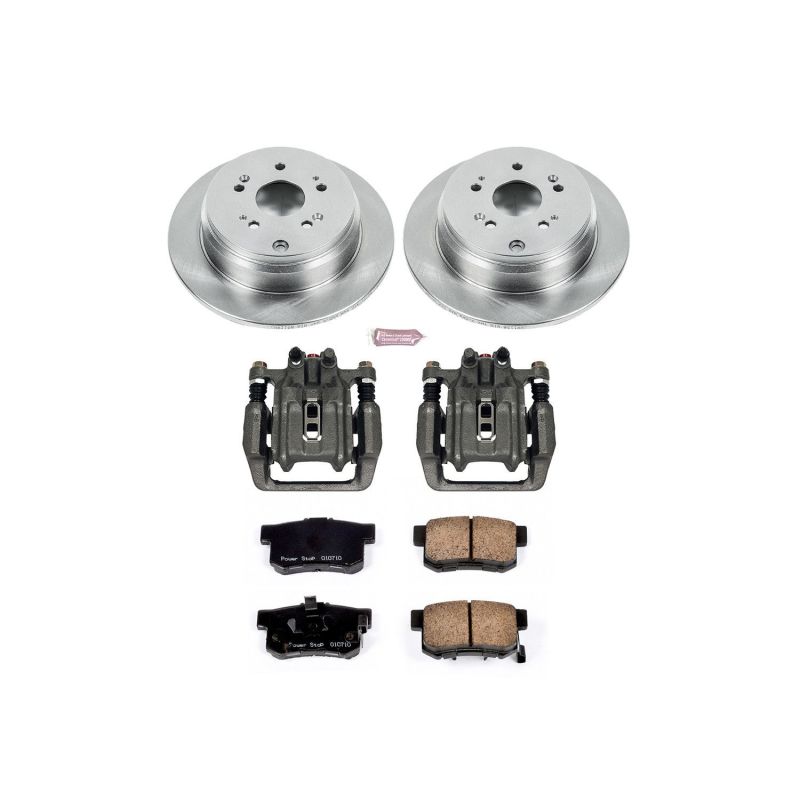 PowerStop KCOE206B fits Honda 07-11 CR-V Rear Autospecialty Brake Kit w/Calipers