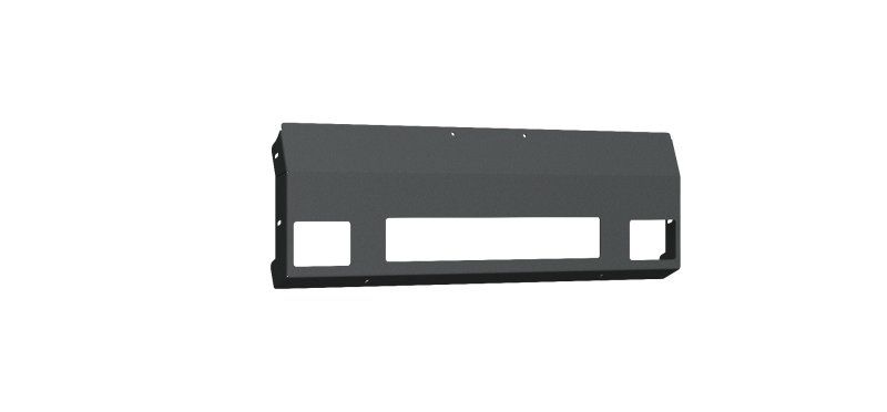 Road Armor 3032V-NWP 03-07 fits Chevy 2500 Vaquero Front Non-Winch Plate - Tex Blk
