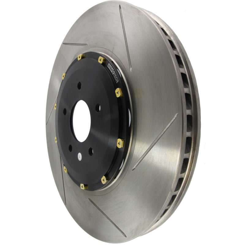 Stoptech 129.42104.13 09-11 Nissan GT-R Front Left Slotted Bare Iron 380x34mm AeroRotor Kit
