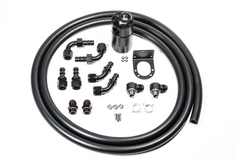 Radium Engineering 20-1810-FL Single Catch Can 10AN Kit Fluid Lock