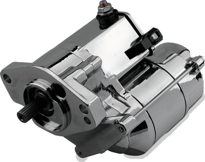 Twin Power 215507 fits 89-06 Big Twin Exc 06 Dyna 1.4 Kw Starter Chrome Rpls H-