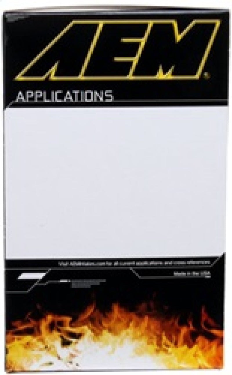 AEM AE-20993 DryFlow Air Filter - Round 2.75in ID x 6.25in OD x 8.25in H fits 2