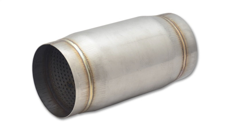 Vibrant 1797 SS Race Muffler 4in inlet/outlet x 9in long