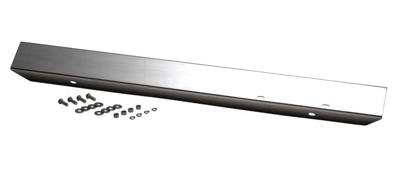 Kentrol 30471 fits Jeep 45-86 CJ 42 Inch Front Bumper Without Hole - Polished Silver