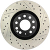 Stoptech 127.33096L 05-06 Audi A4 Quattro/ 02-04 A6 Quattro / 99-02 S4 Front Left Slotted & Drilled Rotor
