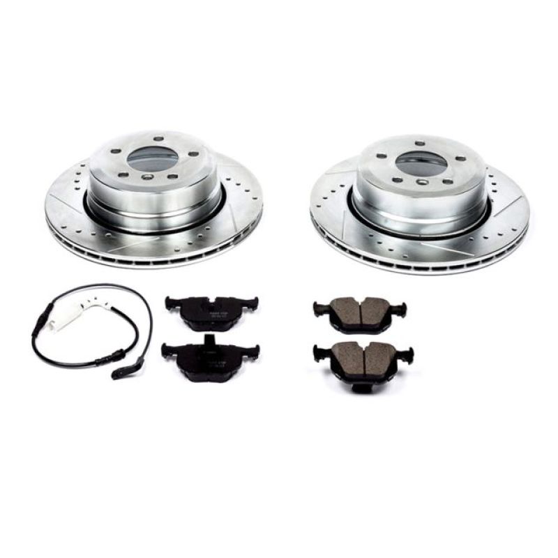 PowerStop K5491 fits BMW 06-07 525xi Rear Z23 Evolution Sport Brake Kit