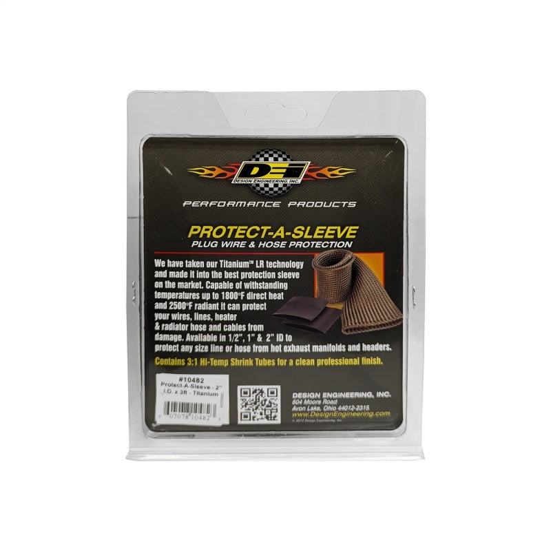 DEI 10482 Protect-A-Sleeve 2in ID x 3ft - Titanium