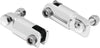 Kuryakyn 8041 Kuryakyn 2-1/4in Stirrup Heel Rest Extenders Chrome