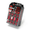 Project Kics WKIZ3R 12X1.25 Red Leggdura Racing Lug Nuts (Laser Logo) - 20 PCS