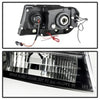 Spyder 5078568 fits Jeep 99-04 Grand Cherokee Projector Headlights LED Halo LED