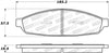 Stoptech 308.0953 Street Brake Pads
