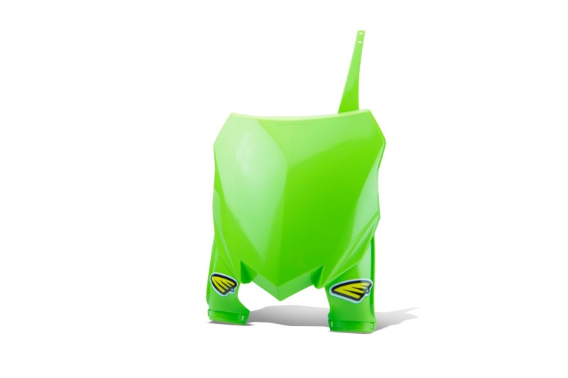 Cycra 1CYC-0700-72 fits Kawasaki KX250F Front Stadium Number Plate - OEM Green