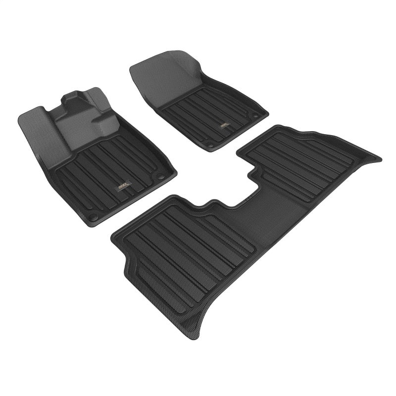3D MAXpider 22-23 fits Volkswagen Id.4 Elitect Floor Mat- Black R1 R2