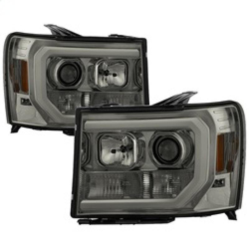 Spyder 5083654 fits GMC 07-13 Sierra 1500/2500/3500 V2 Projector Headlights - S
