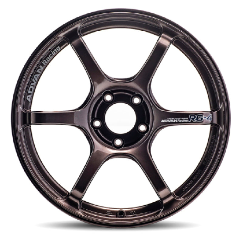 Advan YA47G37ECB RG-4 17x8 +37 Offset 5x114.3 BP Racing Copper Bronze