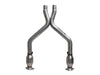 BBK 1461 Mustang 3.7 V6 Short Mid X Pipe With Catalytic Converters 2-1/2 For L