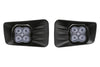 Diode Dynamics 07-20 Chevrolet Suburban/Avalanche/Silverado 1500-3500/HD/Tahoe SS3 LED Fog Light Kt