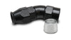 Vibrant 28312 Aluminum 30 Degree One Piece Hose End for PTFE Lined Hose