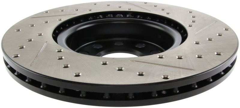 Stoptech 127.33098R Slotted & Drilled Sport Brake Rotor