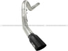 AFE 49-43054-B rce XP 5in DPF-Back Stainless Steel Exh Sys, Black tip,fits Ford
