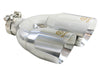 AFE 49T25484-P122 2.5in 304 Stainless Steel Clamp-on Exhaust Tip Drivers Side