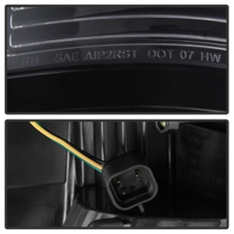 xTune 9041013 13-18 fits Dodge Ram 1500 LED Tail Lights - Black (ALT-ON-DRAM13V
