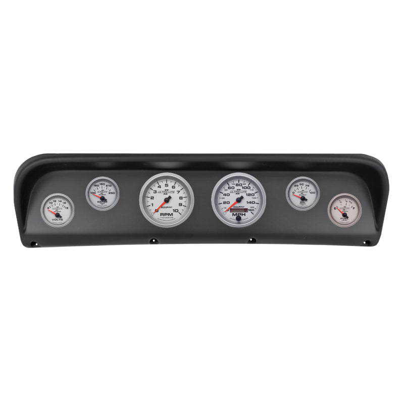AutoMeter 2938-14 Autometer Ultra-Lite II Direct Fit Dash Kit 67-72 fits Ford F100 (2 x 3-3/8in. / 4 x 2-1/16in.)