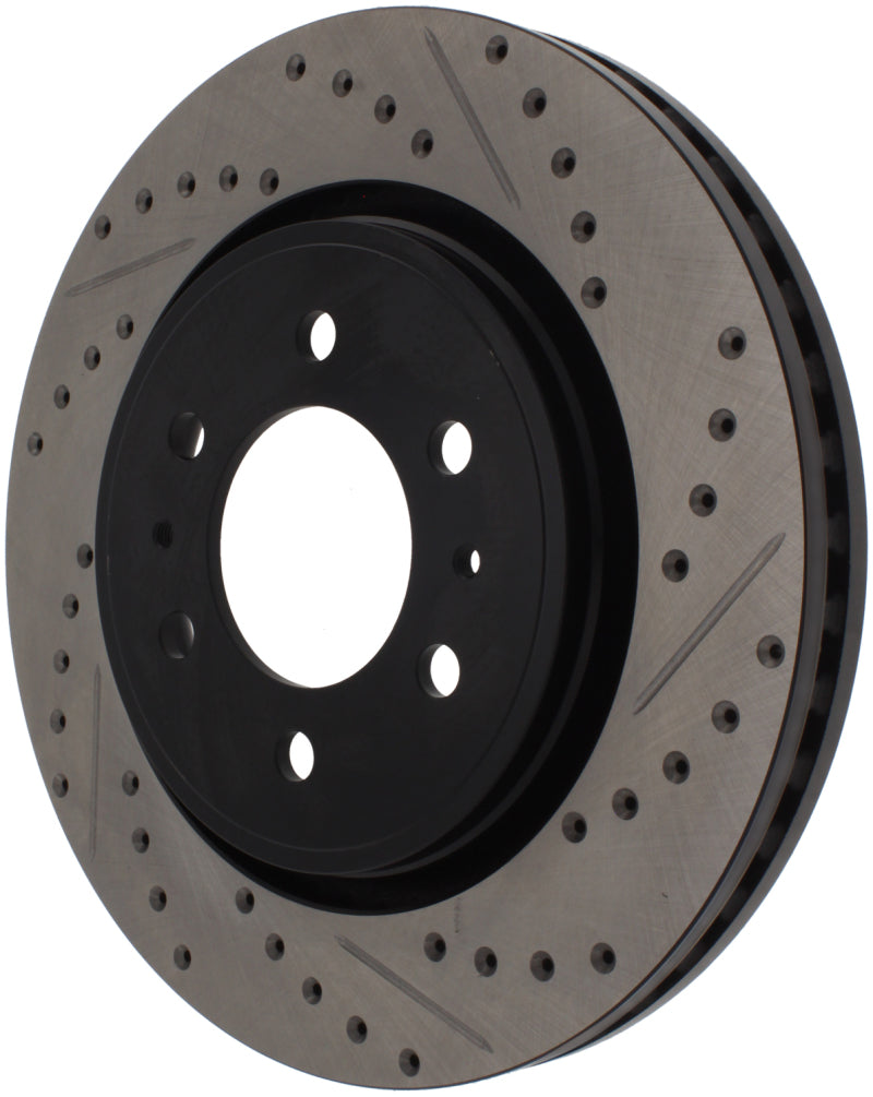 Stoptech 127.65119R Slotted & Drilled Sport Brake Rotor