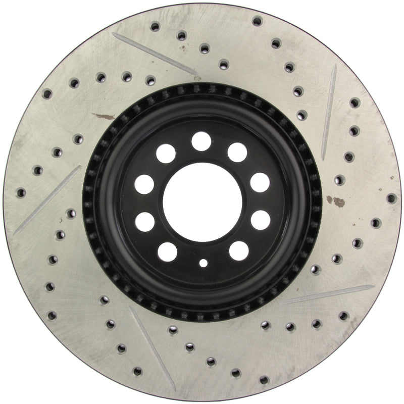Stoptech 127.33062R Slotted & Drilled Sport Brake Rotor
