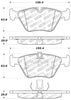Stoptech 309.0725 Performance Brake Pads