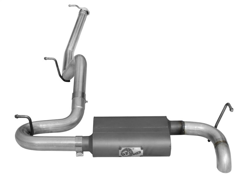 AFE 49-08043 on Exhaust System Cat Back 2.5in Aluminized Hi-Tuck 07-18 fits Jee
