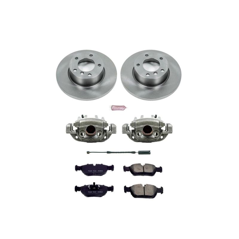 PowerStop KCOE590 fits BMW 95-99 318ti Front Autospecialty Brake Kit w/Calipers
