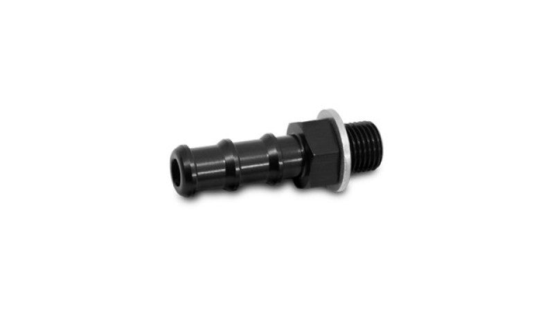 Vibrant 11418 Aluminum Metric to Barb Fitting Male M18 x 1.5 to 3/8in Barb