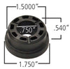 Ridetech 70010827 Delrin Control Arm Single Bushing (1.5in Large OD / .750 ID / .785in OAL)