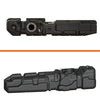 fits Titan Fuel Tanks 7030210 10-12 RAM 2500/3500 Cummins Crew Cab Short Bed 56 Gallon XXL Mid-Ship Fuel Tank