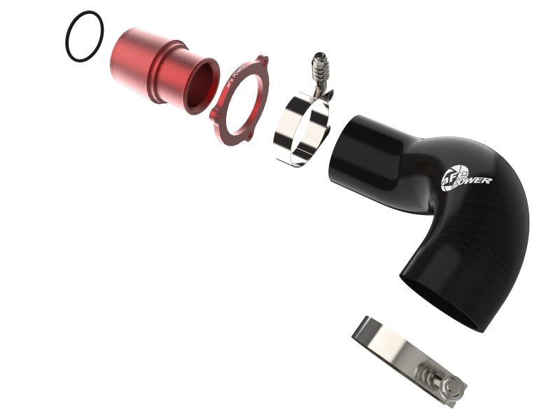 AFE 46-20417-R 15-19 fits VW GTI Turbocharger Inlet Pipe - Red