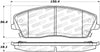 Stoptech 308.1056 Street Brake Pads