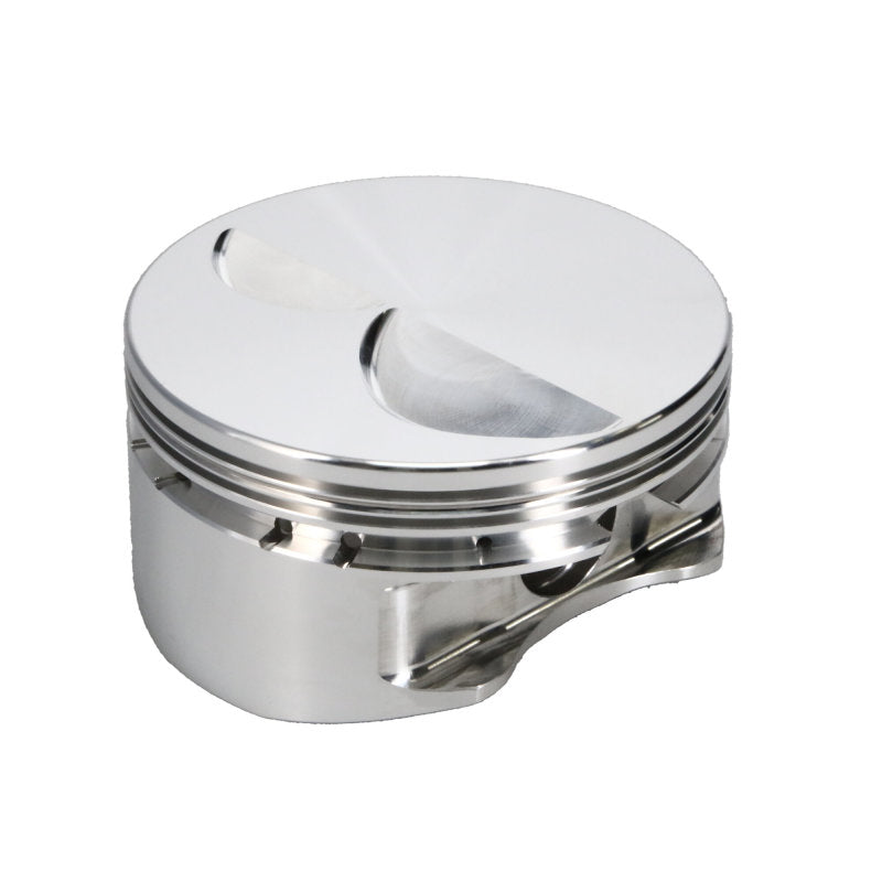 Manley 590660-8 fits Chevy Small Block Platinum Series Flat Top Piston Set - 1.