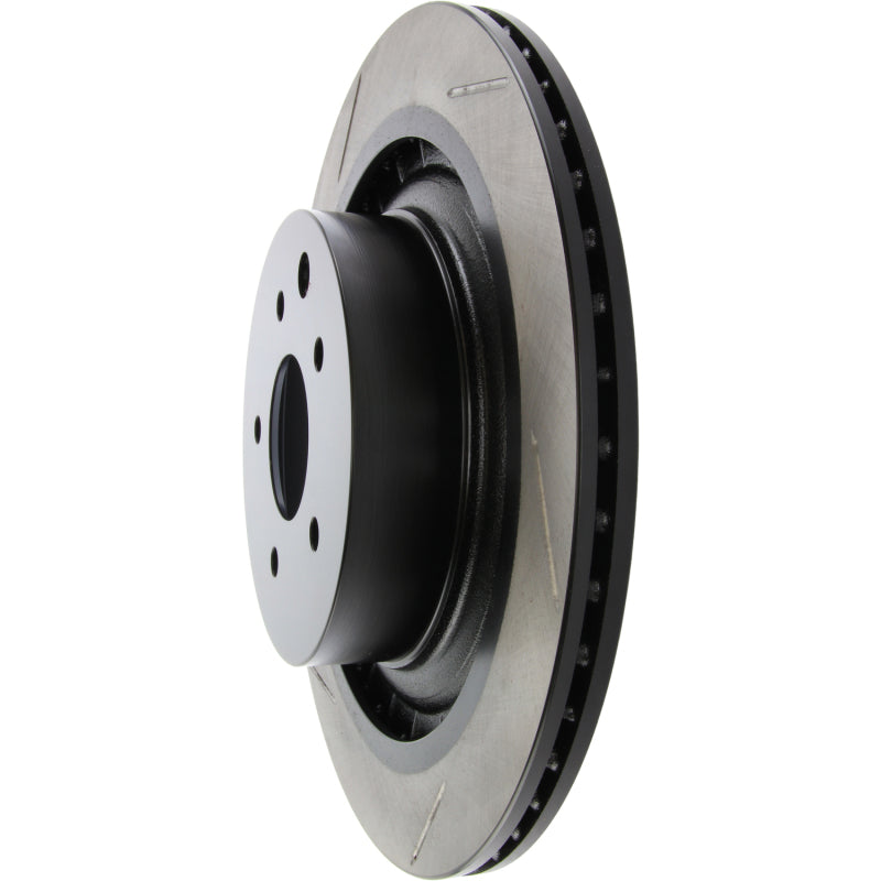 Stoptech 126.42101SR Power Slot fits Nissan 370z / Infiniti G37 SportStop Slotted Rear Right Rotor