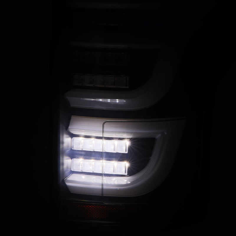 AlphaRex 652040 15-20 fits Ford F150 Luxx-Series LED Tail Lights Alpha-Black