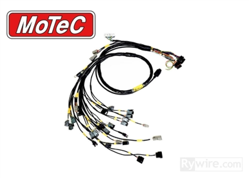 Rywire RY-B-MOTEC-M130 fits Honda B-Series (w/Motec M130 ECU) Eng Harn w/OBD1 Alt/EV1 Inj/AEM IAT & MAP (Adapter Req)