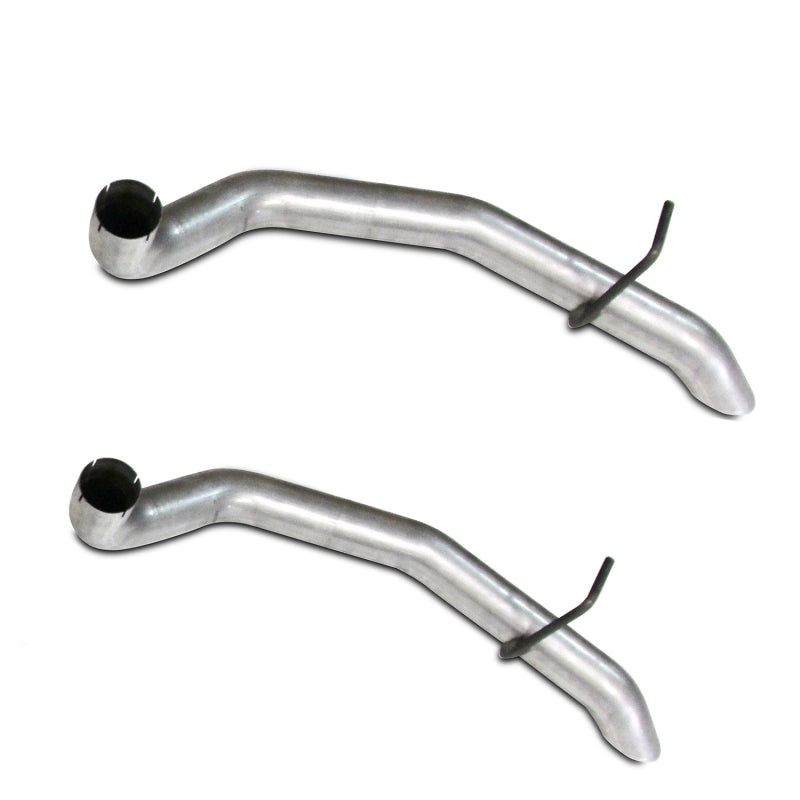 BBK 3002 Mustang GT Cat Back Kit Varitune Mufflers - Aluminized turn downs