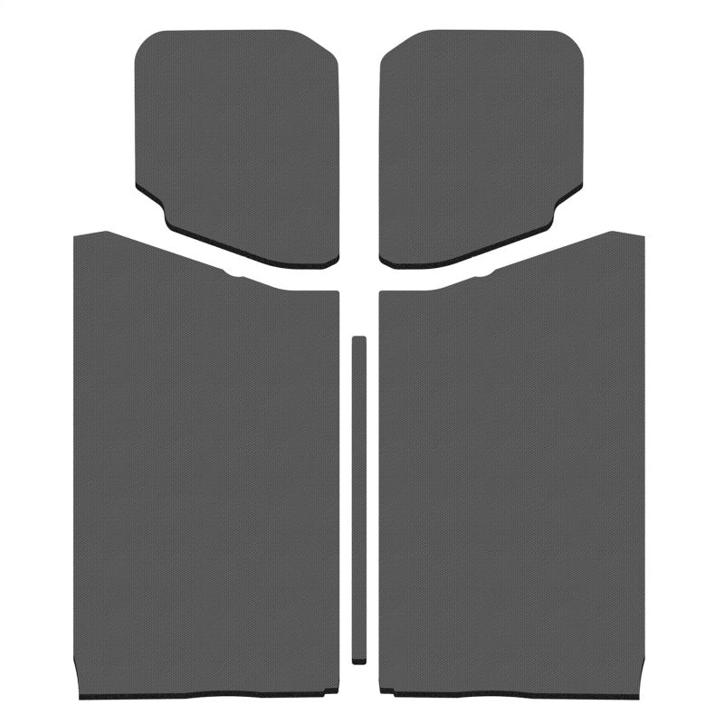DEI 50191 fits Jeep 18-23 Wrangler JL 2-Door Boom Mat Headliner - 5 Piece - Gra