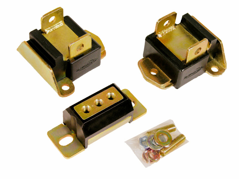 Prothane 7-1902-BL fits GM Motor & Trans Mount Kit - Black
