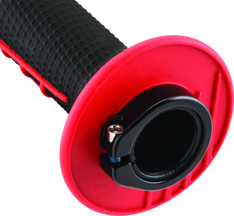 ProTaper 21662 Clamp-On 1/2 Waffle Grip - Red/Black