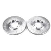 PowerStop fits Infiniti 97-03 QX4 Front Evolution Drilled & Slotted Rotors -