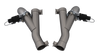 QTP 527112 2012-2022 fits Jeep Grand Cherokee SRT Trackhawk Dodge Durango SRT QTP Aggressor Cutout Pipes