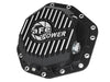 AFE 46-70352 Pro Ser Rear Diff Cover Black w/Mach Fins 2017 fits Ford Diesel Tr